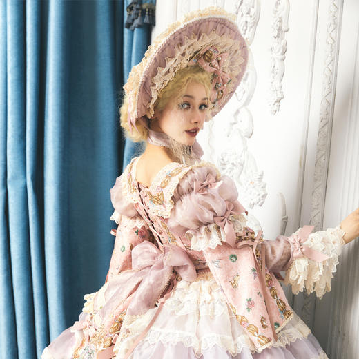 【再贩/全款预售】印花长发公主 古典玩偶 Lolita【2025年5月31日起发货】 商品图13