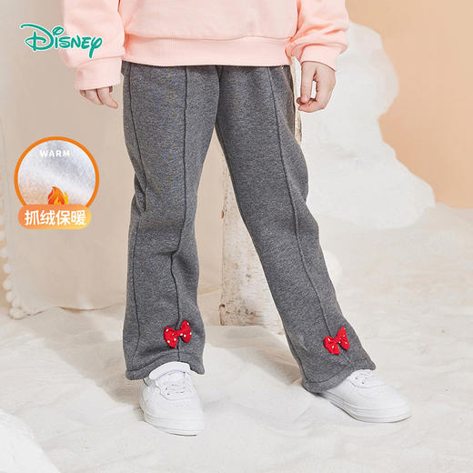 【商场同款】迪士尼童装 男女童裤子秋冬外穿儿童时尚潮新款长裤 商品图2