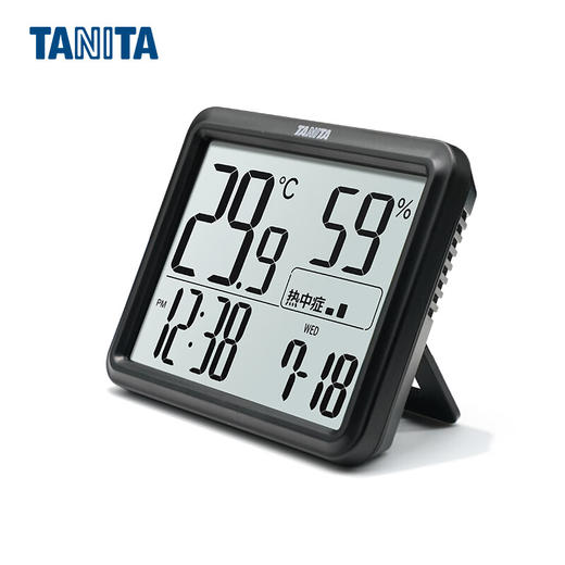 百利达（TANITA） RH-002家用温湿度计 日本品牌 黑色_MW 商品图4