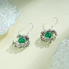 子佩集S925银【留醉舞】玉髓耳环【FLEC300】绿玉髓2311 商品缩略图5