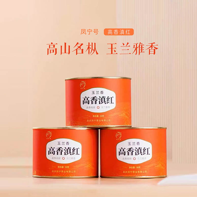 凤宁号 | 2024年 高香滇红50G/罐