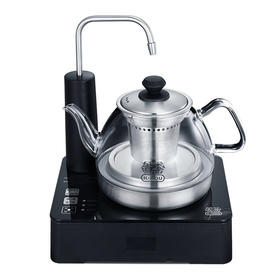 永利汇吉谷抽水式电热水壶一体煮水壶泡茶专用玻璃电水壶煮茶器整套茶具