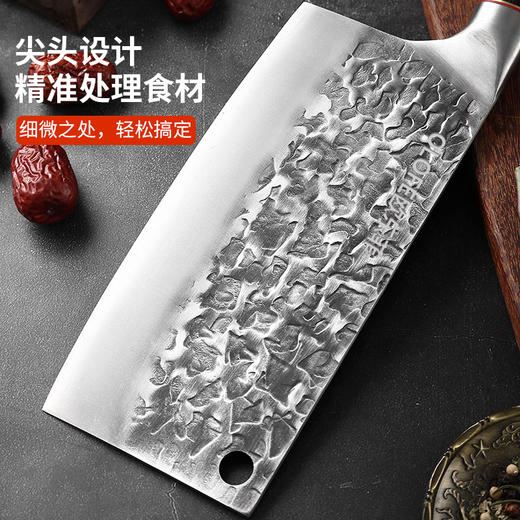 【官方正品保证】	欧乐菲老关东手工锻打钼钒钢斩切两用刀-OLODD-A 商品图2