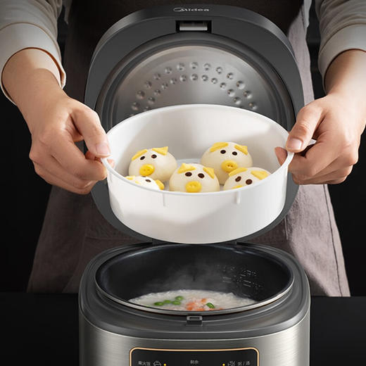 美的（Midea）3L智能电饭煲 匠铜聚能内胆 感温焖煮 蒸汽补炊 MB-TQ332 商品图4