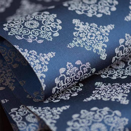 永利汇  茶席布桌面茶席锦缎茶具团花织锦2米长易打理中式中国风  商品图2