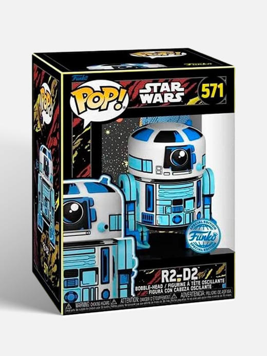 Funko POP Star Wars Retro Series R2D2电影 星球大战R2-D2复古系列手办 66625 商品图4