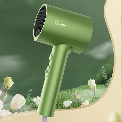 美的（Midea）吹风机 3000万负离子电吹风吹风机家用速干护发吹风筒 节日礼物 MB-AJ0502 商品图7