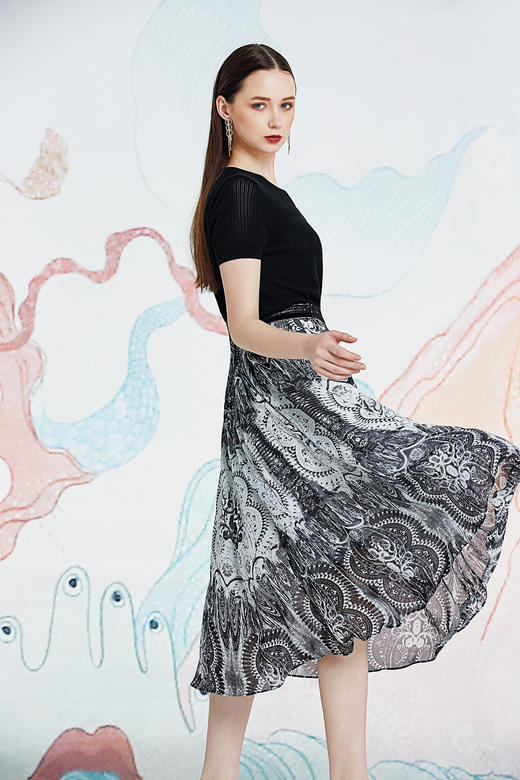 1B6052--半裙--华容婀娜--《LSF》【巴洛克摆钟】 商品图3