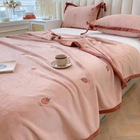 曼庭生活网红韩式绣花玉肤绒四件套