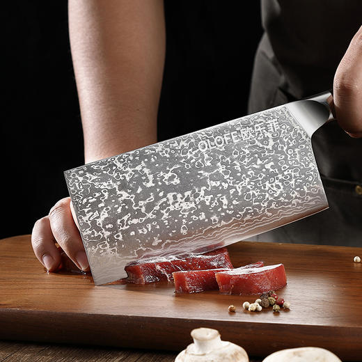 【官方正品保证】	欧乐菲宝仕康大马士革切片刀菜刀（大马士革新款）-OLOD-MG 商品图2