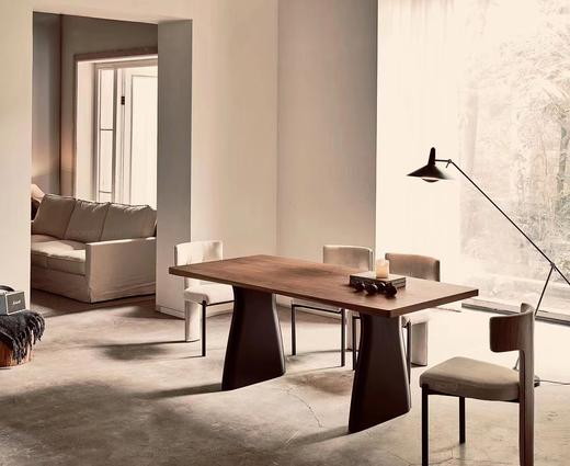 Adam 长餐桌 | 台面胡原/水洗白/ 橡黑/烤漆/大理石/岩板可选，详询客服 商品图1