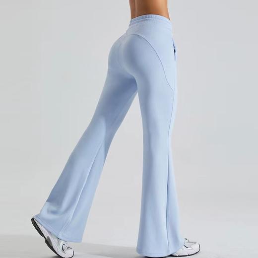 跃牌【化蝶双飞】系列 户外瑜伽罩衫短款健身上衣宽松休闲运动裤 TM0152 商品图4