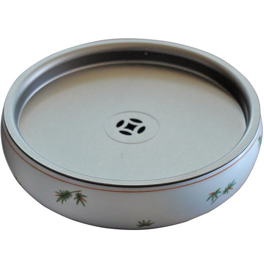 永利汇干泡台陶瓷茶具仿古釉上彩功夫茶具小茶台茶盘壶承干泡盘 商品图4