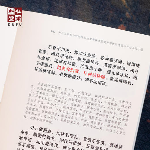 杜甫草堂《杜诗画意》课外阅读书籍畅销书必读文学经典书籍 商品图4