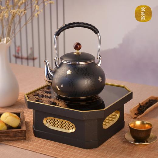 莺歌烧四方八角系列电陶炉 家用煮茶茶炉 台式小型铁壶银壶泡茶煮茶器 电陶炉【厂家直发】 商品图5