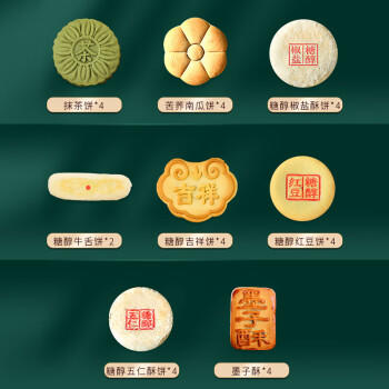 稻香村糖醇无蔗糖糕点礼盒北京特产点心零食大礼包过节送礼品3斤1500g 商品图1