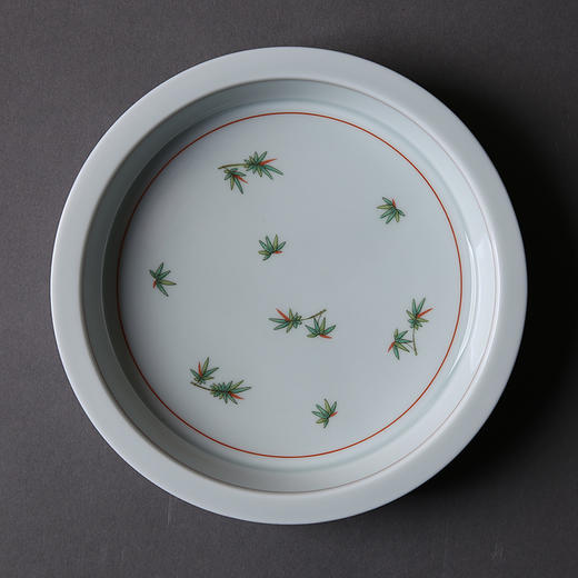 永利汇复古五彩中式功夫茶具壶承干泡盘陶瓷圆形茶托盘茶道配件 商品图0