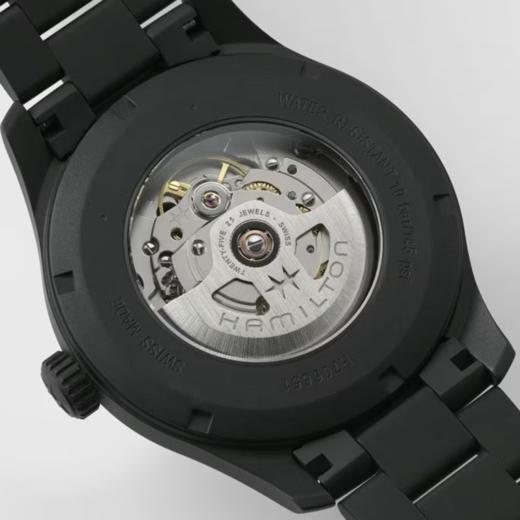 汉米尔顿 Hamilton 卡其野战系列钛金属自动机械男表 H70665130 商品图3