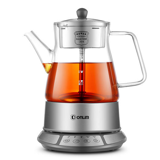 永利汇煮茶器黑茶玻璃全自动电热水壶蒸汽煮普洱茶壶家用保温蒸茶多功能 商品图0