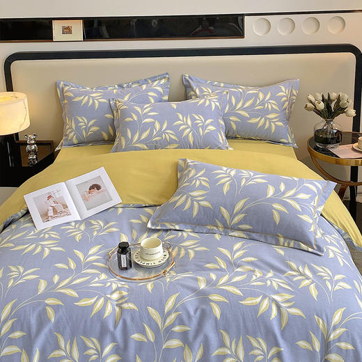 【紫韵家纺】“风中倩影”全棉加厚四件套/ZY-TG1660 商品图4