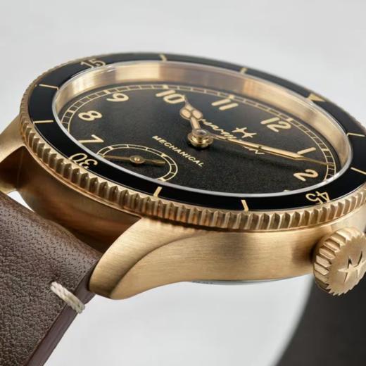 汉米尔顿 Hamilton 卡其航空系列飞行先锋手动机械男表 H76709530 商品图3