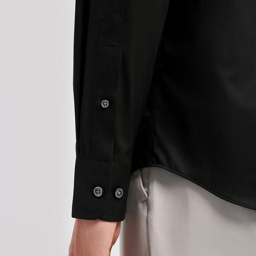 十如仕100%新疆棉免烫休闲长袖衬衫SS02 商品图6