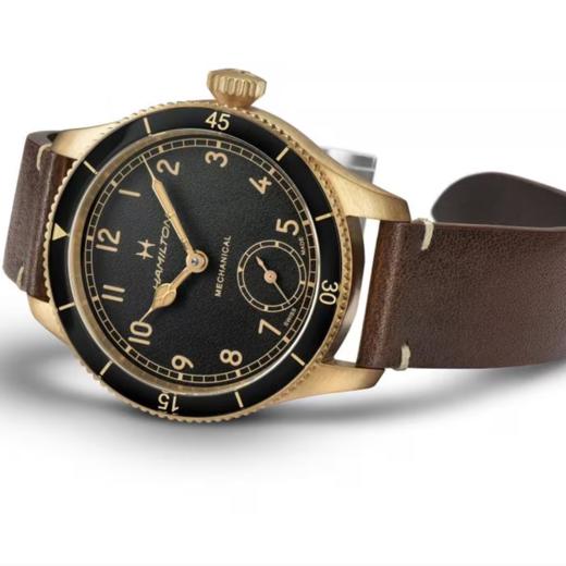 汉米尔顿 Hamilton 卡其航空系列飞行先锋手动机械男表 H76709530 商品图2