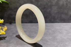 【御珠宫坊】白玉手镯55.5mm