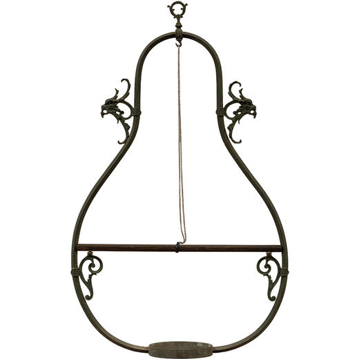 民国 铜葫芦形鹦鹉架 商品图5