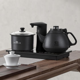 永利汇吉谷茶台煮水壶泡茶专用智能恒温全自动上水嵌入式水壶整套茶具