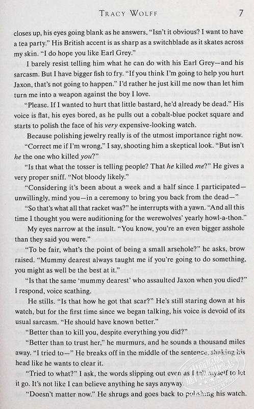 【中商原版】Crave系列 第5部 魅力 Tracy Wolff 英文原版 Charm 北美晋江小说 商品图6