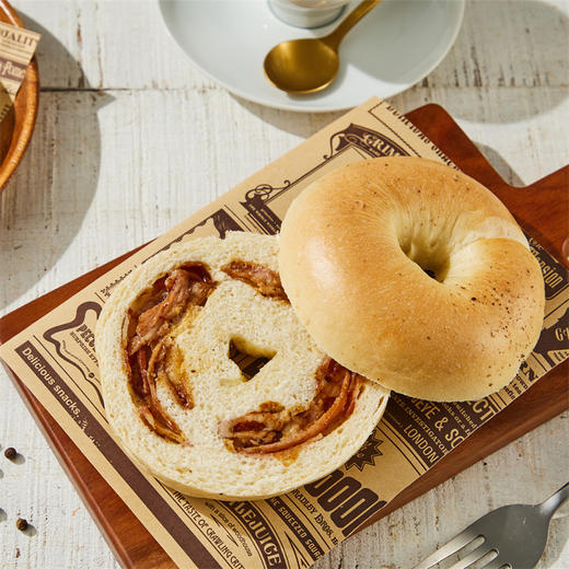 黑胡椒培根贝果 Bacon Bagel with Black Pepper 商品图3