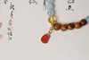 JSNM0131°老料金丝楠木|绿草莓水晶手串 商品缩略图4