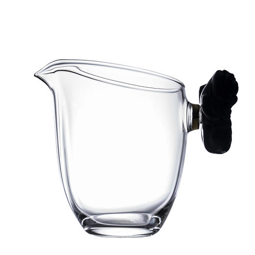 永利汇玻璃公道杯耐热防烫公璃一体分茶器手工日式功夫貔貅公杯 商品图4