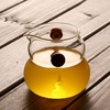 永利汇实木防烫双耳葫芦公杯公道杯磨砂玻璃泡茶杯分茶器耐热杯 商品缩略图0