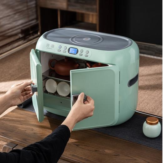 永利汇茶杯消毒一体机收纳盒茶具配件台式紫外线沥烘干盒小型家用多功能 商品图1