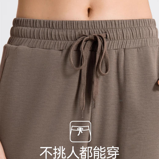 跃牌【化蝶双飞】系列 户外瑜伽罩衫短款健身上衣宽松休闲运动裤 TM0152 商品图2