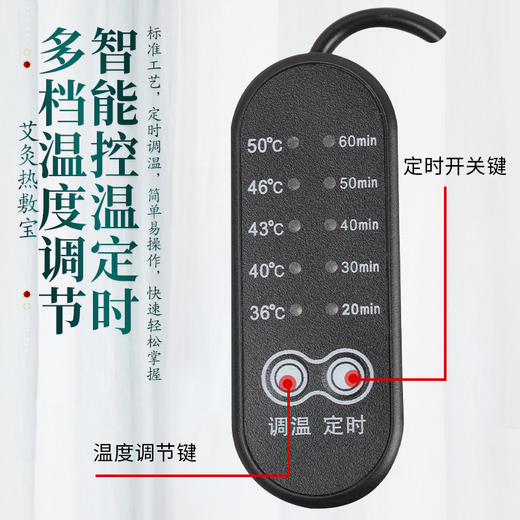 5V2A低压电加热艾灸热敷宝 暖宫护胃神器 保暖腹带 热敷发热护腰带原价50元会员价42元 商品图3