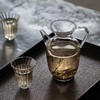永利汇耐热玻璃泡茶杯透明日式花茶杯泡茶器家用单壶功夫茶具手工 商品缩略图1