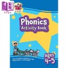 【中商原版】英国原版CGP教辅 New Phonics Activity Book for Ages 4-5 home learning 4-5岁新版自然拼读活动手册 家庭学习 商品缩略图0