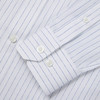 十如仕小方领钢笔蓝条纹长袖衬衫-301-01 商品缩略图7