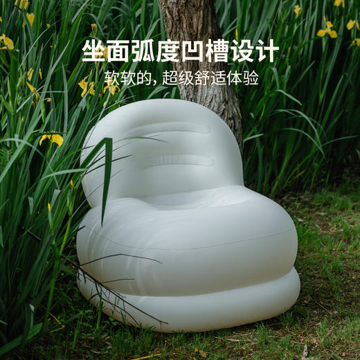 露营盒子（LUING BOX） 海豚充气沙发 充气沙发套装 充洗气泵 商品图1