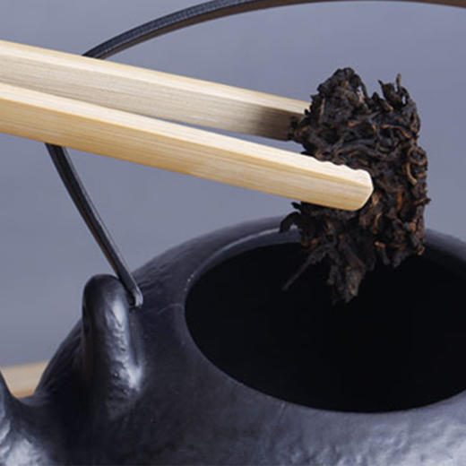 永利汇绕线茶夹子防滑杯夹镊子天然竹制功夫茶具茶道六君子零配件日式 商品图4