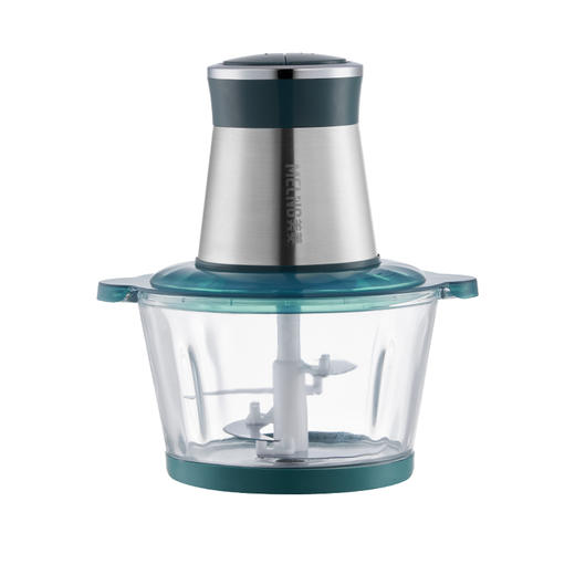 美菱 MeiLing 绞肉机家用电动不锈钢多能料理机 绞馅机碎肉打肉机切菜搅拌机辅食机 MM-DC23玻璃杯2L 商品图0