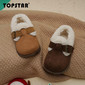 TOPSTAR软底厚绒勃肯鞋幼儿园棉鞋1310