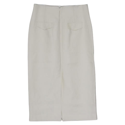 VIVIAN LIU薇薇安刘TR2354007秋女装新款腰部假兜装饰后开叉半裙 商品图1