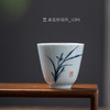 永利汇景德镇绘画品茗杯小号陶瓷茶杯功夫茶具单杯主人杯单只手工 商品缩略图4