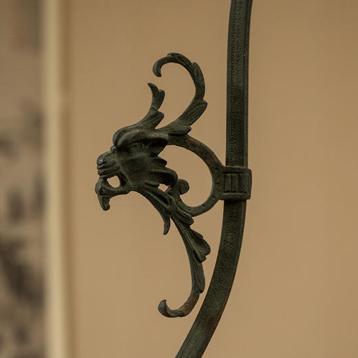 民国 铜葫芦形鹦鹉架 商品图1