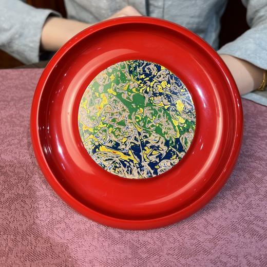 永利汇大漆壶承脱胎漆器壶托茶承日式干泡台电木盖碗壶底座手工 商品图1