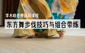 《东方舞常用步伐技巧与组合带练》李木晓老师版权课程